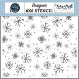 Echo Park The Magic Of Snow Stencil (MOW291035) (DISCONTINUED)