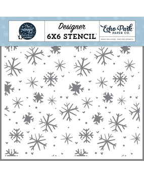 Echo Park The Magic Of Snow Stencil (MOW291035) (OUTLET)