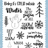 Echo Park Snow Adorable Clear Stamps (MOW291043) (OUTLET) Echo Park Snow Adorable Clear Stamps (MOW291043) (OUTLET)