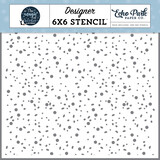 Echo Park Fun Flurries Stencil (MOW291033) (DISCONTINUED)