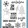 Echo Park Snow Magical Clear Stamps (SI288043) (OUTLET)