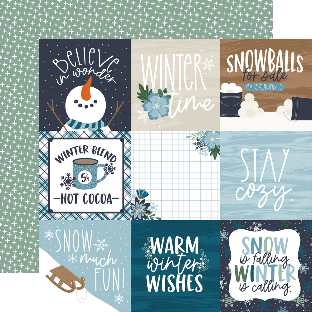 Echo Park Snowed In 12x12 Inch Collection Kit (SI288016) (DISCONTINUED) Echo Park Snowed In 12x12 Inch Collection Kit (SI288016) (DISCONTINUED)