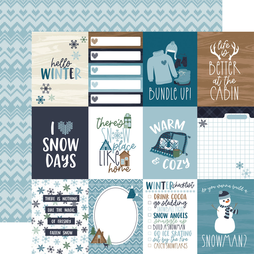 Echo Park Snowed In 12x12 Inch Collection Kit (SI288016) (DISCONTINUED) Echo Park Snowed In 12x12 Inch Collection Kit (SI288016) (DISCONTINUED)