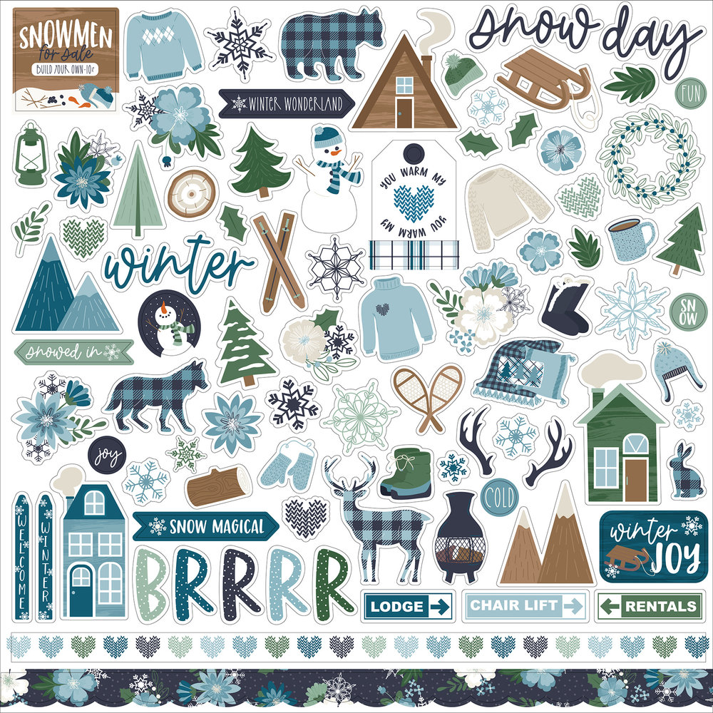 Echo Park Snowed In 12x12 Inch Collection Kit (SI288016) (DISCONTINUED) Echo Park Snowed In 12x12 Inch Collection Kit (SI288016) (DISCONTINUED)