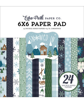 Echo Park Snowed In 6x6 Inch Paper Pad (SI288023) (OUTLET)