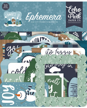 Echo Park Snowed In Ephemera (SI288024) (DISCONTINUED)
