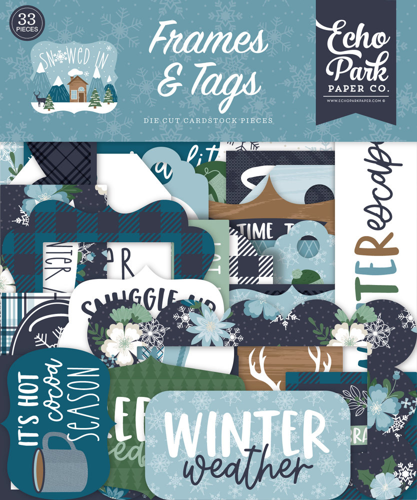 Echo Park Snowed In Frames & Tags (SI288025) (DISCONTINUED)