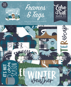 Echo Park Snowed In Frames & Tags (SI288025) (OUTLET)