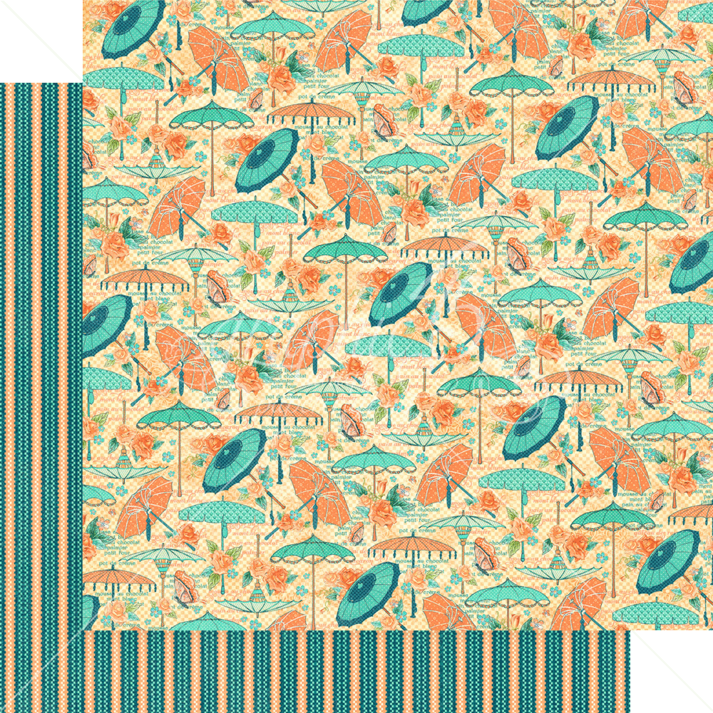 Graphic 45 Cafe Parisian 8x8 Inch Deluxe Collector's Edition (4502535) (OUTLET)