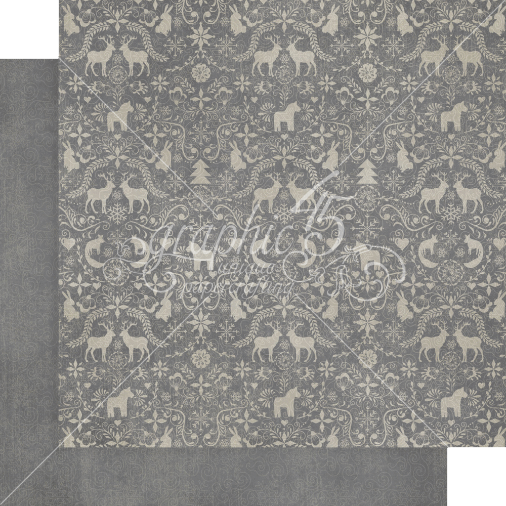 Graphic 45 Let's Get Cozy 12x12 Inch Patterns & Solids Pack (4502512) (OUTLET)