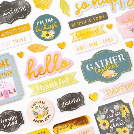 American Crafts Thickers Garden Shoppe Best Today (49pcs) (34013786) (OUTLET) American Crafts Thickers Garden Shoppe Best Today (49pcs) (34013786) (OUTLET)