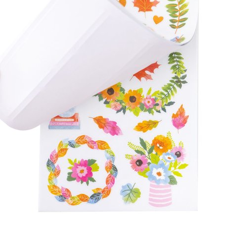 American Crafts Paige Evans Garden Shoppe Sticker Book (8 Sheets) (34013789) (OUTLET)