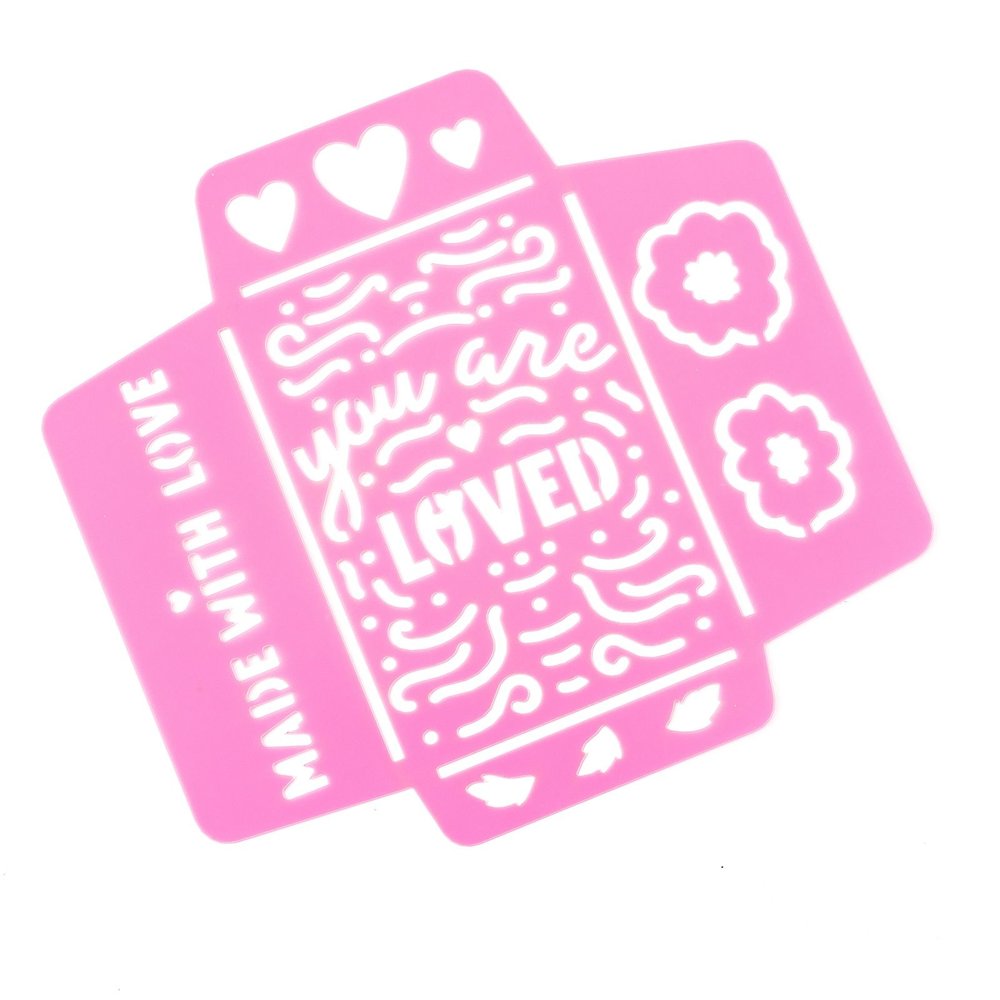 American Crafts Paige Evans Garden Shoppe Envelope Stencils (3pcs) (34013800) (OUTLET)