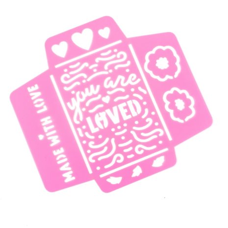 American Crafts Paige Evans Garden Shoppe Envelope Stencils (3pcs) (34013800) (OUTLET)