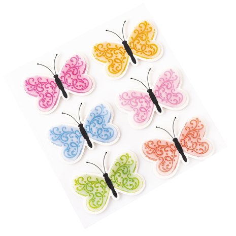 American Crafts Paige Evans Garden Shoppe Dimensional Stickers Butterflies (6pcs) (34013802) (OUTLET) American Crafts Paige Evans Garden Shoppe Dimensional Stickers Butterflies (6pcs) (34013802) (OUTLET)