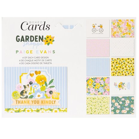 American Crafts Paige Evans Garden Shoppe Boxed Cards (80pcs) (34013794) (OUTLET) American Crafts Paige Evans Garden Shoppe Boxed Cards (80pcs) (34013794) (OUTLET)