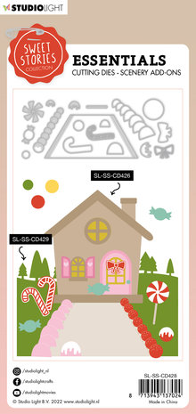 Studio Light Sweet Stories Dies Candy Add-Ons (SL-SS-CD428) (OUTLET) Studio Light Sweet Stories Dies Candy Add-Ons (SL-SS-CD428) (OUTLET)