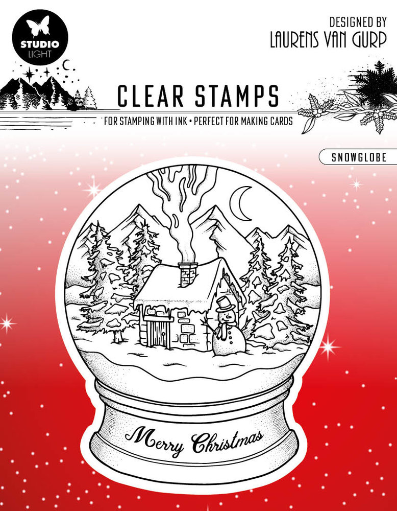 Studio Light Snowglobe Essentials Clear Stamps (BL-ES-STAMP296) (OUTLET) Studio Light Snowglobe Essentials Clear Stamps (BL-ES-STAMP296) (OUTLET)