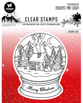 Studio Light Snowglobe Essentials Clear Stamps (BL-ES-STAMP296) (OUTLET)
