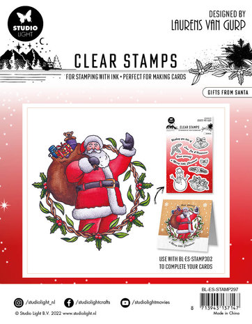 Studio Light Gifts From Santa Essentials Clear Stamps (BL-ES-STAMP297) (OUTLET) Studio Light Gifts From Santa Essentials Clear Stamps (BL-ES-STAMP297) (OUTLET)