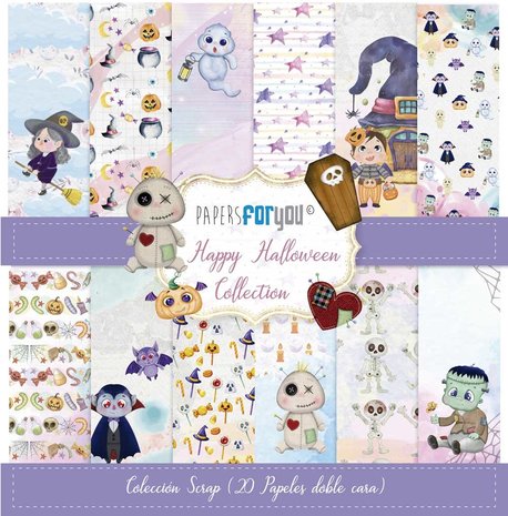 Papers For You Happy Halloween Midi Scrap Paper Pack (20pcs) (PFY-10453) (DISCONTINUED) Papers For You Happy Halloween Midi Scrap Paper Pack (20pcs) (PFY-10453) (DISCONTINUED)