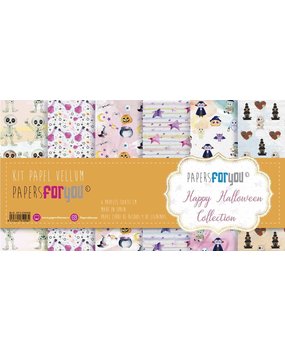 Papers For You Happy Halloween Vellum Paper Pack (6pcs) (PFY-11008) (DISCONTINUED)
