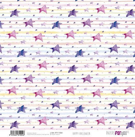 Papers For You Happy Halloween Vellum Paper Pack (6pcs) (PFY-11008) (DISCONTINUED)