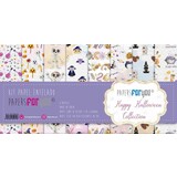 Papers For You Happy Halloween Canvas Scrap Pack (8pcs) (PFY-10979) (DISCONTINUED)
