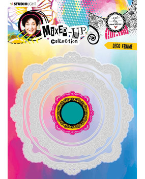 Art By Marlene Mixed-Up Collection Cut & Emboss Dies Deco Frame (ABM-MUC-CD418) (OUTLET)