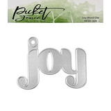 Picket Fence Studios Joy 4x4 Inch Word Dies (PFSD-304) (OUTLET)