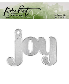 Picket Fence Studios Joy 4x4 Inch Word Dies (PFSD-304) (OUTLET)