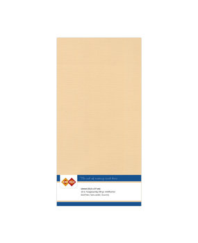 Card Deco Linen Cardstock Square Sand (10pcs) (LKK-4K08)