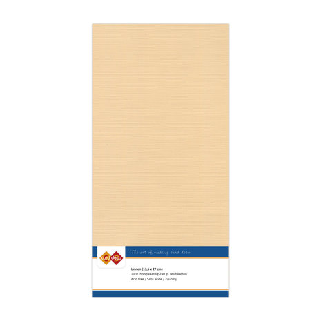 Card Deco Linen Cardstock Square Sand (10pcs) (LKK-4K08) Card Deco Linen Cardstock Square Sand (10pcs) (LKK-4K08)