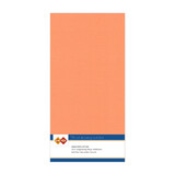 Card Deco Linen Cardstock Square Soft Orange (10pcs) (LKK-4K10)