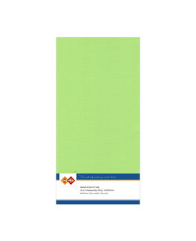 Card Deco Linen Cardstock Square May Green (10pcs) (LKK-4K21)