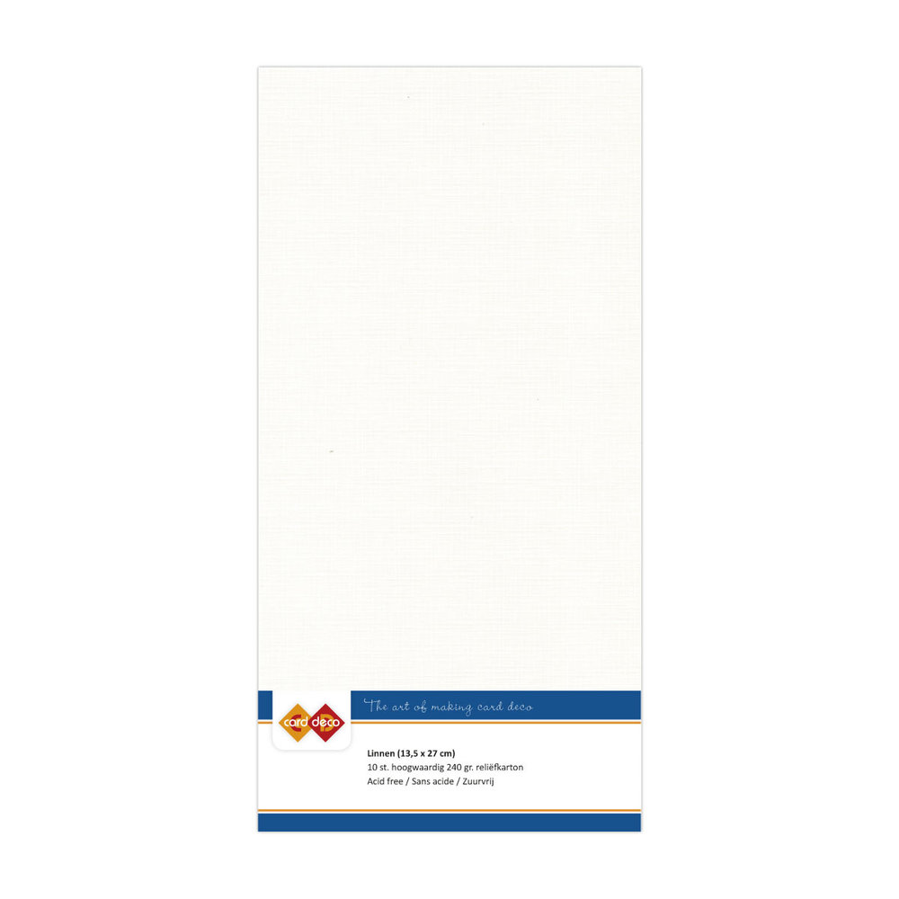 Card Deco Linen Cardstock Square Off-white (10pcs) (LKK-4K32) Card Deco Linen Cardstock Square Off-white (10pcs) (LKK-4K32)