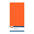 Linen Cardstock Square Orange (10pcs) (LKK-4K11)