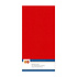 Linen Cardstock Square Red (10pcs) (LKK-4K13)