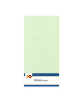 Card Deco Linen Cardstock Square Light Green (10pcs) (LKK-4K19)