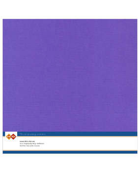 Card Deco Linen Cardstock 30,5x30,5 cm Violet (10pcs) (LKK-SC18)