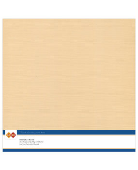 Card Deco Linen Cardstock 30,5x30,5 cm Sand (10pcs) (LKK-SC08)
