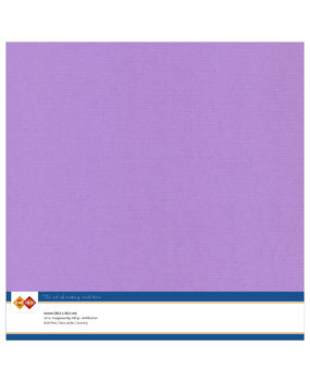 Card Deco Linen Cardstock 30,5x30,5 cm Lilac (10pcs) (LKK-SC17)