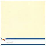 Card Deco Linen Cardstock 30,5x30,5 cm Cream (10pcs) (LKK-SC02)