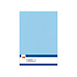 Linen Cardstock A4 Soft Blue (10pcs) (LKK-A426) Linen Cardstock A4 Soft Blue (10pcs) (LKK-A426)
