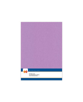 Card Deco Linen Cardstock A4 Lilac (10pcs) (LKK-A417)