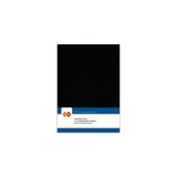 Card Deco Linen Cardstock A5 Black (10pcs) (LKK-A531)