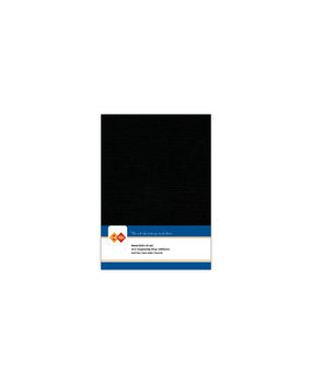 Card Deco Linen Cardstock A5 Black (10pcs) (LKK-A531)