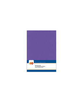 Card Deco Linen Cardstock A5 Violet (10pcs) (LKK-A518)