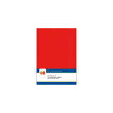 Card Deco Linen Cardstock A5 Red (10pcs) (LKK-A513)