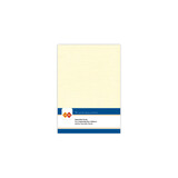 Card Deco Linen Cardstock A5 Cream (10pcs) (LKK-A502)